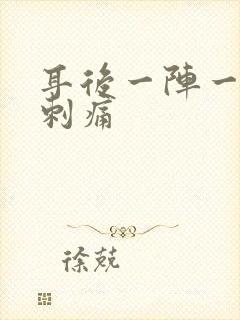 耳后一阵一阵的刺痛