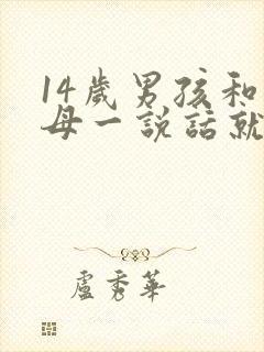 14岁男孩和父母一说话就凶怎么办