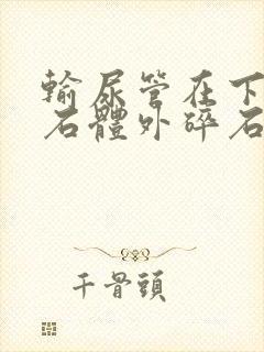 输尿管在下段结石体外碎石