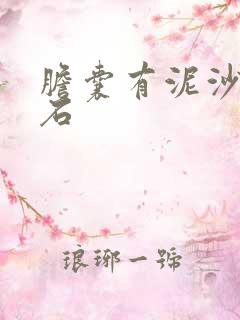 胆囊有泥沙状结石