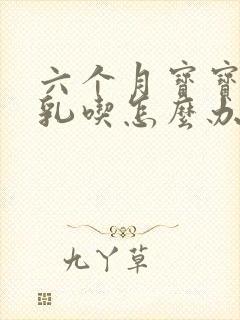 六个月宝宝没母乳吃怎么办