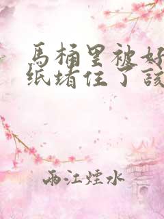 马桶里被好几张纸堵住了该怎么办