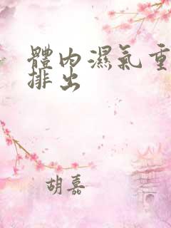 体内湿气重如何排出