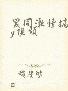 男同激情搞gay视频