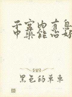 子宫内有息肉吃中药能治好吗