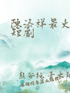 陈添祥最火十部短剧