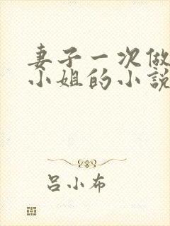 妻子一次做客串小姐的小说