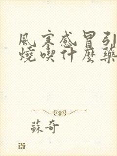 风寒感冒引起发烧吃什么药