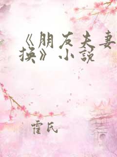 《朋友夫妻:交换》小说