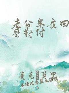 老公半夜回家怎么对付