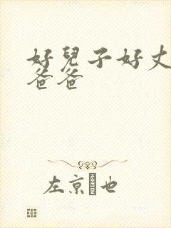 好儿子好丈夫好爸爸