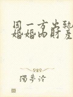 因一方出轨而离婚婚内财产如何分割