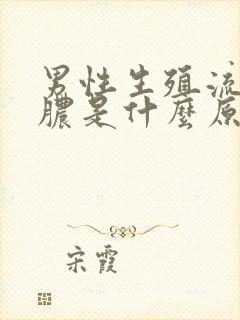 男性生殖流白色脓是什么原因引起的