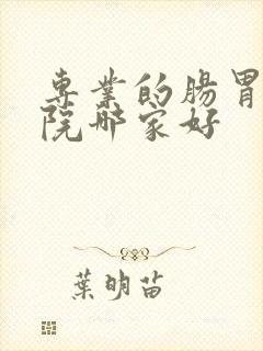 专业的肠胃病医院哪家好