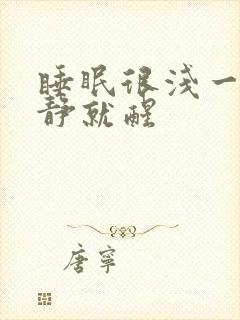 睡眠很浅一有动静就醒