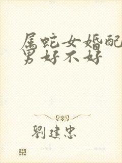 属蛇女婚配属兔男好不好