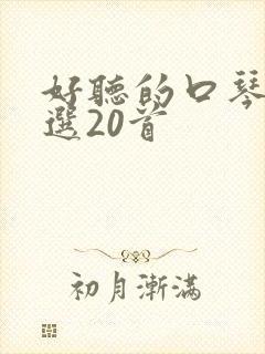 好听的口琴曲精选20首