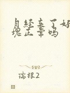 月经来了好多血块正常吗