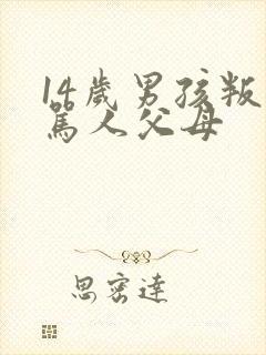 14岁男孩叛逆骂人父母