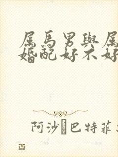 属马男与属兔女婚配好不好