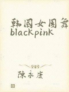 韩国女团舞蹈 blackpink