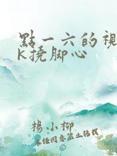 点一六的视频vk挠脚心