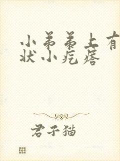 小弟弟上有乳头状小疙瘩