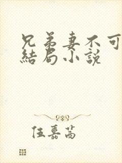 兄弟妻不可欺大结局小说