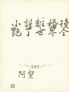 小说离婚后她惊艳了世界全文