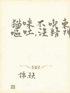 猫咪不吃东西,呕吐,没精神