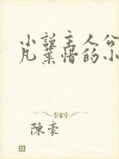 小说主人公叫林凡叶惜的小说