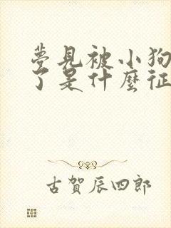 梦见被小狗咬手了是什么征兆