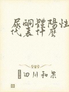 尿酮体阳性1+代表什么