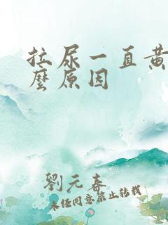 拉尿一直黄是什么原因