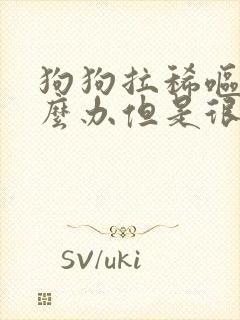 狗狗拉稀呕吐怎么办但是很活泼