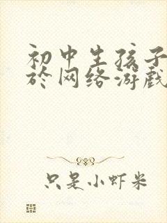 初中生孩子沉迷于网络游戏怎么办