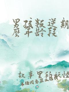 男孩叛逆期是什么年龄段