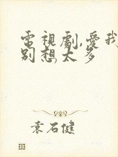 电视剧,爱我就别想太多