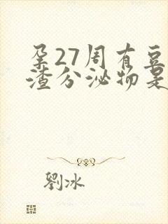 孕27周有豆腐渣分泌物是怎么回事