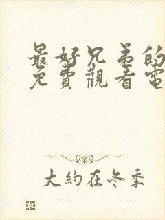 最好兄弟的妈妈免费观看电视剧