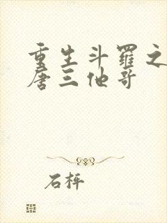 重生斗罗之我是唐三他哥