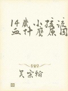 14岁小孩流鼻血什么原因造成的