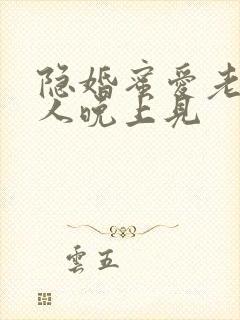 隐婚蜜爱老公大人晚上见