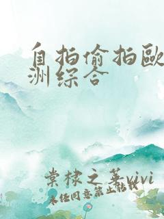 自拍偷拍欧美亚洲综合