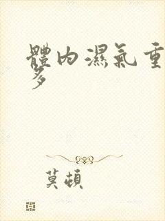 体内湿气重毒素多