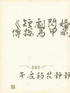 《短剧闪婚后,傅总马甲藏不住第1集电视剧》