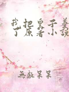 我把皇子养黑化了原著小说叫啥名