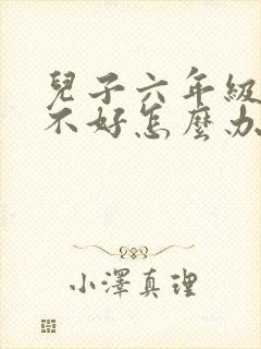 儿子六年级成绩不好怎么办