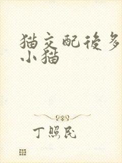 猫交配后多久生小猫