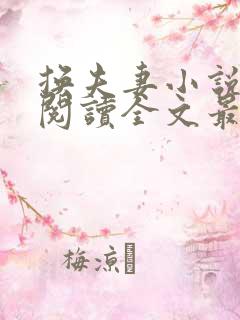 换夫妻小说免费阅读全文最新章节